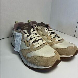 Merrell Women's Alpine Tan and Cream Sneakers